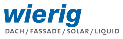 Logo der Wierig GmbH, Dach, Fassade, Solar, Liquid